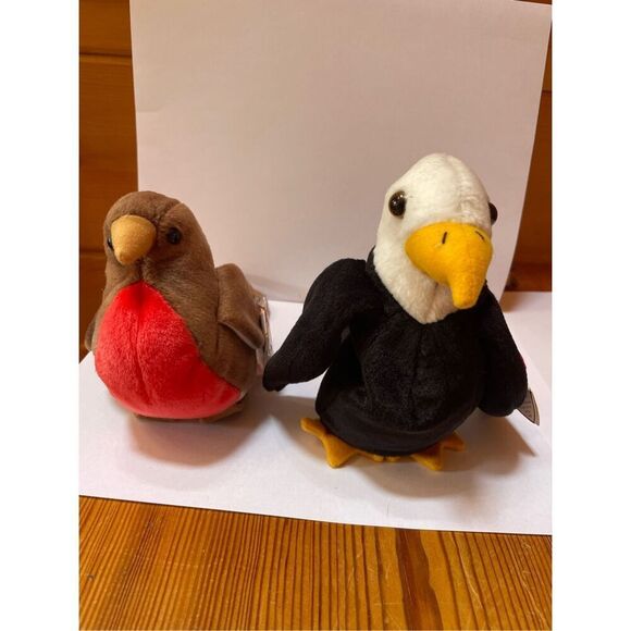 Baldy and Early Beanie Babies - Picture 1 of 4